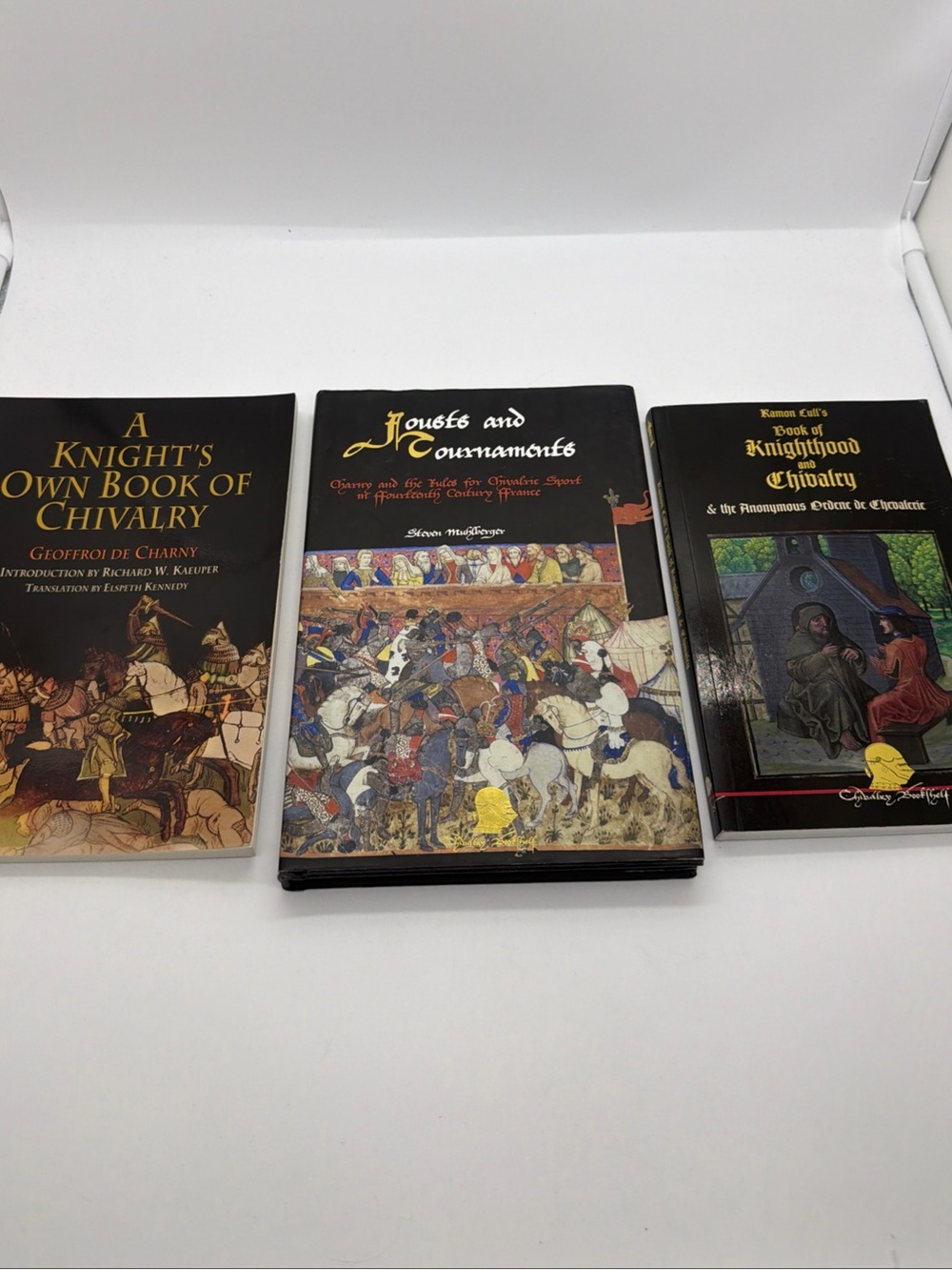 Medieval Chivalry Set Charny Muhlberger Jousts Tournaments Llull SCA HEMA Marked